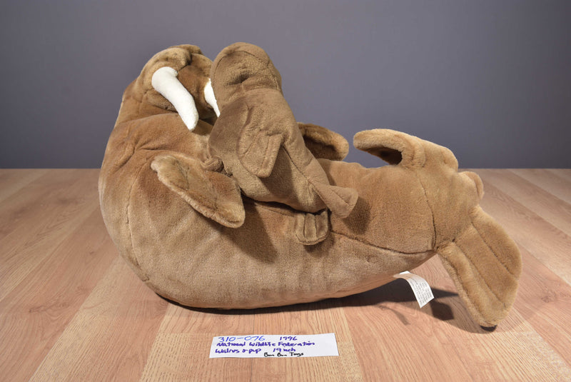 Bon-Ton National Wildlife Federation Walrus and Calf 1996 Plush