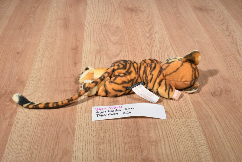 Anne Geddes Tiger Baby Doll 2000 Beanbag Plush