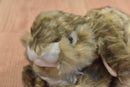 Walmart Brown Spotted Dark Eared Bunny Rabbit Beanbag Plush
