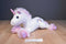 Ganz Astra White Pink Unicorn Beanbag Plush