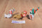 Ty Jingle Beanies Snowgirl 2002 Holiday Teddies 1998 and 1997 Beanbag Ornaments