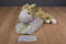 Walmart Tan and White Bunny Rabbit Beanbag Plush