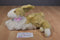Walmart Tan and White Bunny Rabbit Beanbag Plush