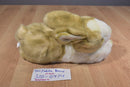 Walmart Tan and White Bunny Rabbit Beanbag Plush