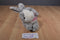 Walmart Grey and White Bunny Rabbit Beanbag Plush