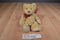Russ Bears From The Past Spencer Tan Bear With Red Bow Beanbag Plush