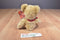 Russ Bears From The Past Spencer Tan Bear With Red Bow Beanbag Plush