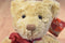 Russ Bears From The Past Spencer Tan Bear With Red Bow Beanbag Plush