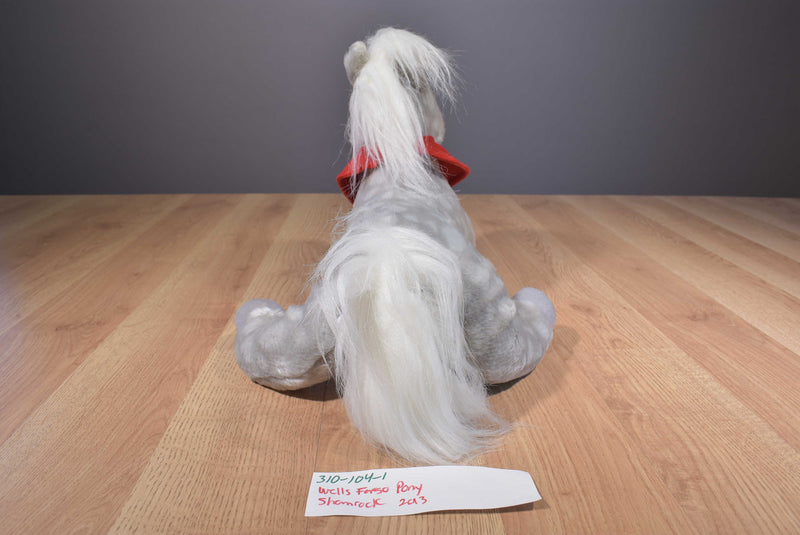 Wells Fargo Shamrock Dapple Grey Pony 2013 Plush