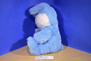 Walmart Blue and White Easter Bunny Rabbit With Blue Bow Plush