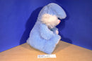 Walmart Blue and White Easter Bunny Rabbit With Blue Bow Plush