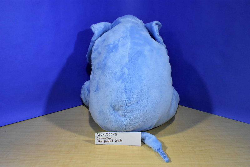 Ikea Cartoon Toys Blue Elephant Pillow Plush
