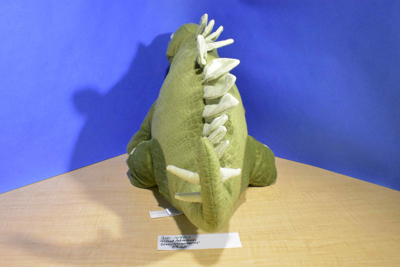 Animal Adventure Green Stegosaurus 2014 Beanbag Plush