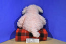 Baby Ganz Bellifuls Pink White Puppy Rattle Plush