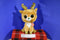 Ty Beanie Boos Glitzy the Gold Reindeer 2018 Beanbag Plush