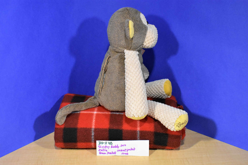 Scentsy Buddy Mollie the Brown Monkey 2010 Beanbag Plush
