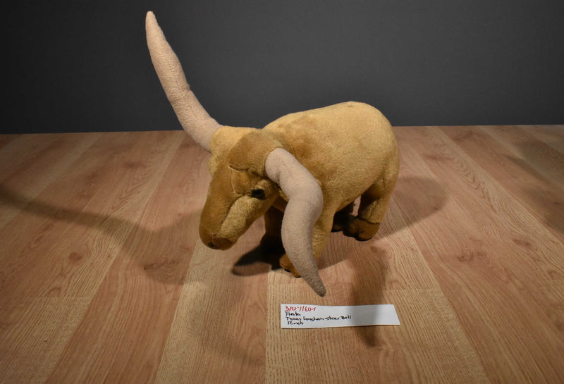 Fiesta Brown Texas Longhorn Bull Steer Plush
