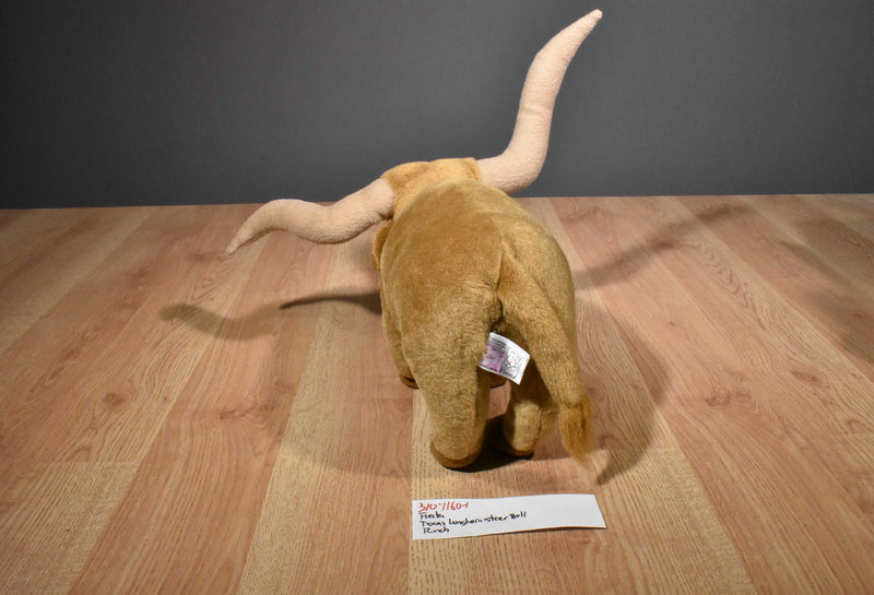 Fiesta Brown Texas Longhorn Bull Steer Plush