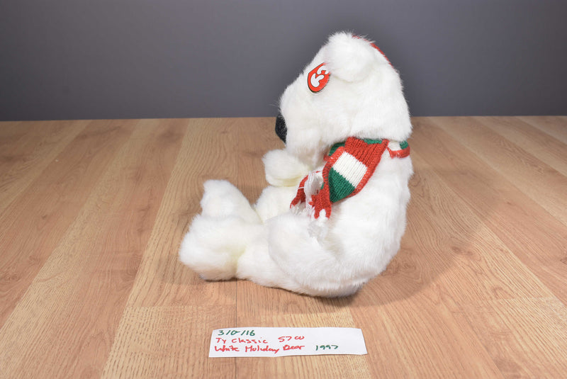 Ty Classic Holiday Bear 1997 Beanbag Plush