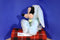 Disney Store Mickey Mouse Blue Bunny Rabbit Easter Beanbag Plush