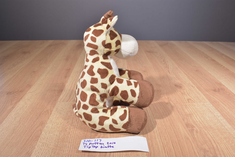 Ty Pluffies Tiptop the Giraffe 2016 Beanbag Plush