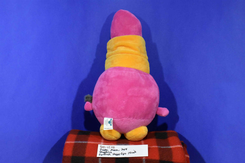 Fiesta Moose Shopkins Lippy Lips Pink Lipstick 2014 Plush