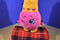 Fiesta Moose Shopkins Lippy Lips Pink Lipstick 2014 Plush