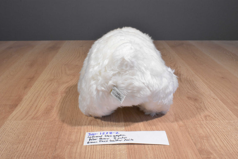 National Geographic Polar Bear Beanbag Plush