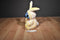 Disney Store Stitch in Yellow Bunny Rabbit Costume Beanbag Plush