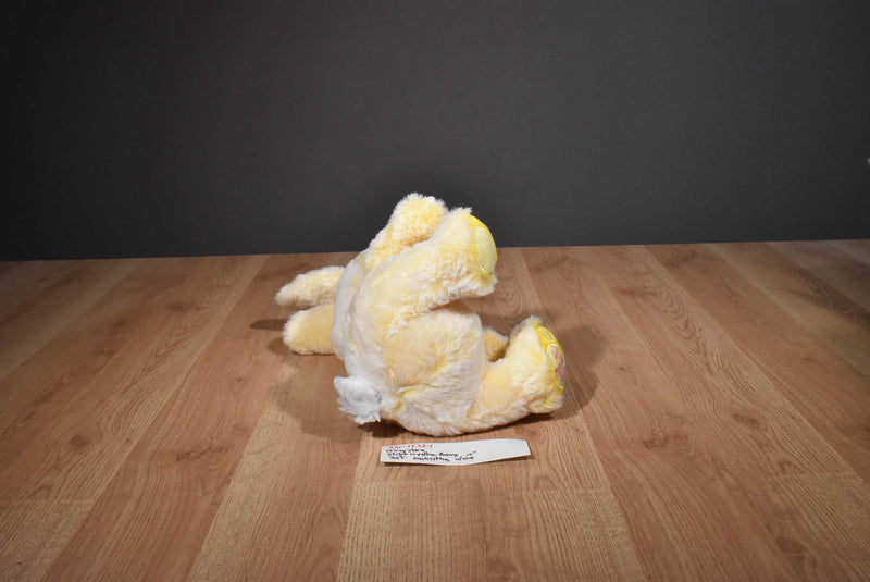 Disney Store Stitch in Yellow Bunny Rabbit Costume Beanbag Plush