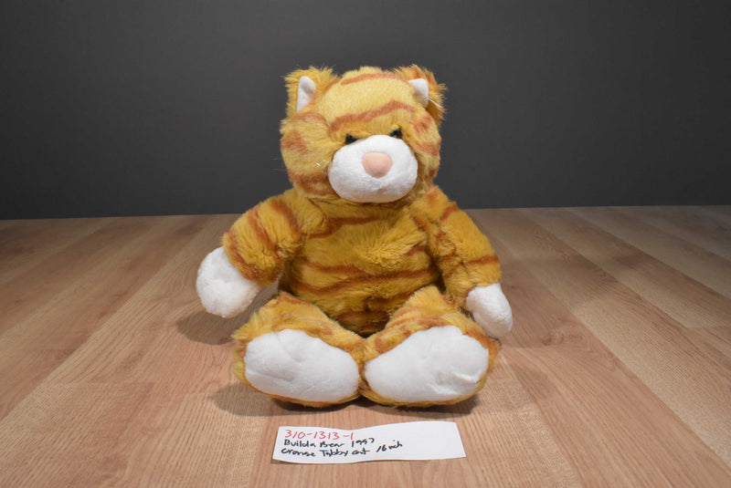 Build-A-Bear Orange Tabby Cat 1997 Plush