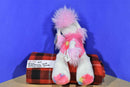 Aurora Bright Fancies Popsicle Pupsicle Pink White Poodle Dog 2014 Beanbag Plush