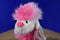 Aurora Bright Fancies Popsicle Pupsicle Pink White Poodle Dog 2014 Beanbag Plush