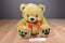 TRIWEF Tan Teddy Bear With Red Bow Plush