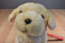 Fiesta Yellow Lab Puppy Barking Plush