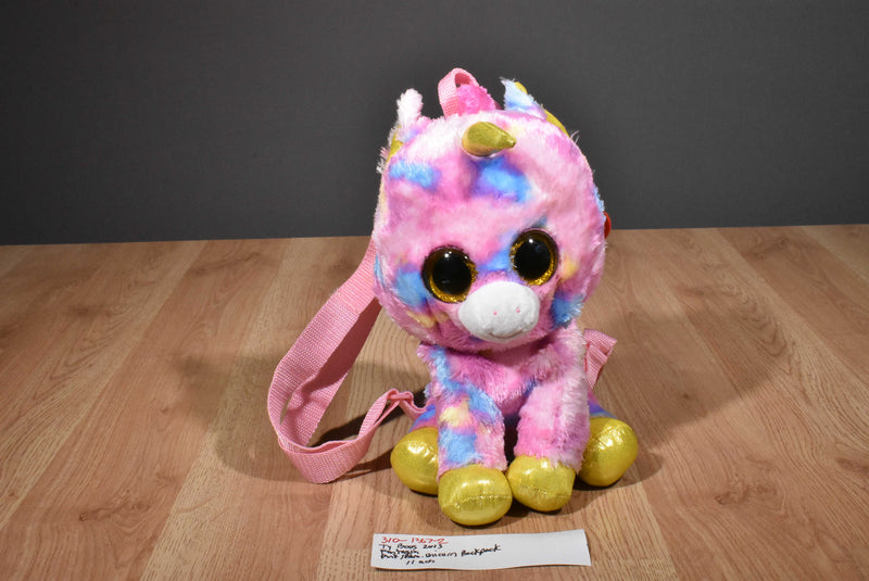 Ty Gear Pink and Blue Unicorn Fantasia 2015 Backpack