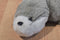 Pandder Grey and White Seal Plush