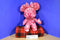 Disney Parks Minnie Mouse Pink Poseable Plush