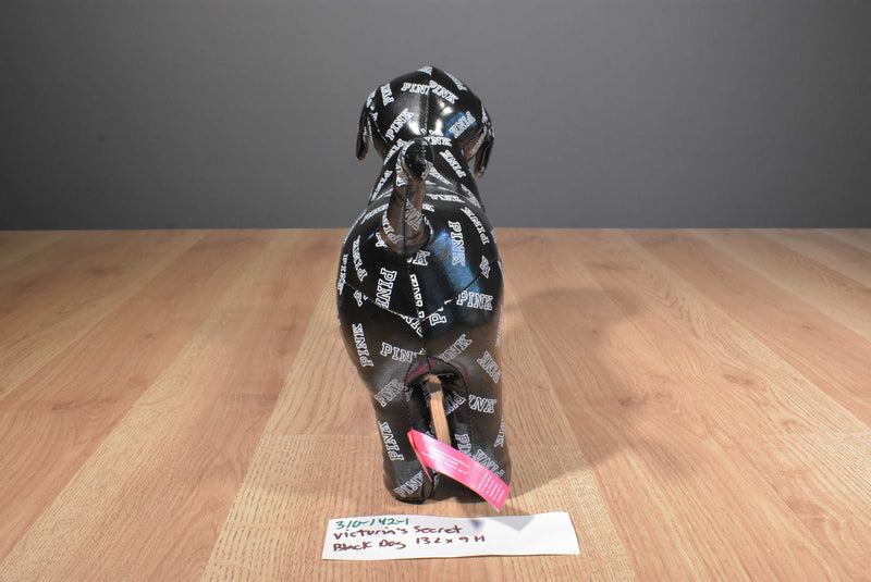 Victoria's Secret Vinyl Black Dog Plush