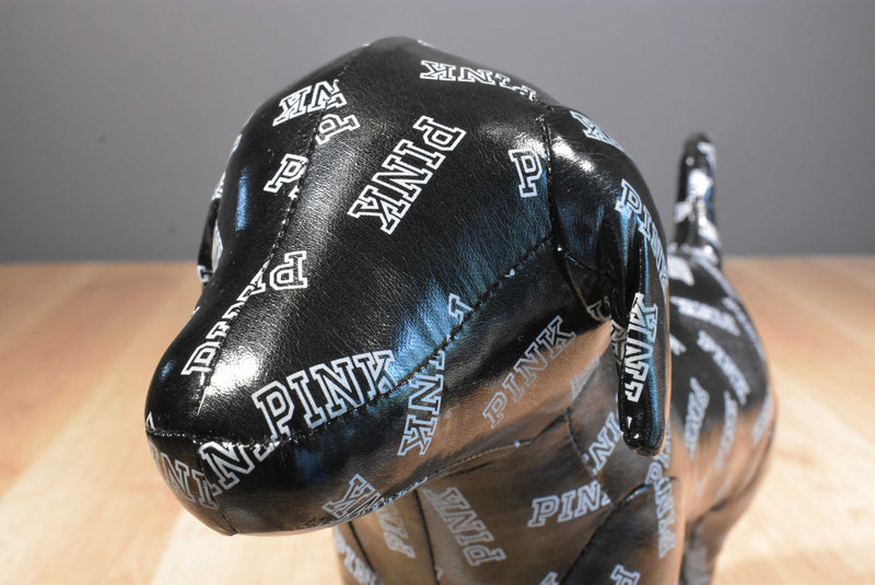 Victoria's Secret Vinyl Black Dog Plush