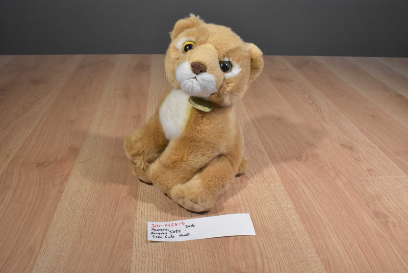 Aurora Miyoni Tots Brown Lion Cub 2016 Beanbag Plush