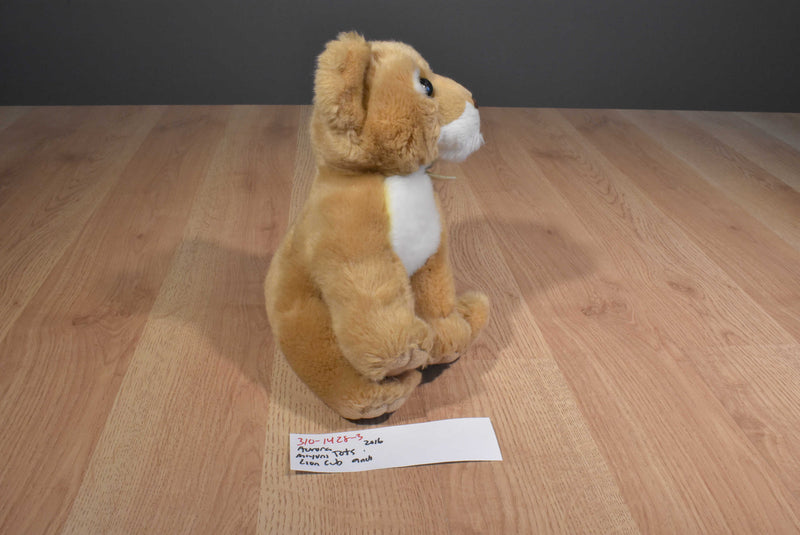 Aurora Miyoni Tots Brown Lion Cub 2016 Beanbag Plush