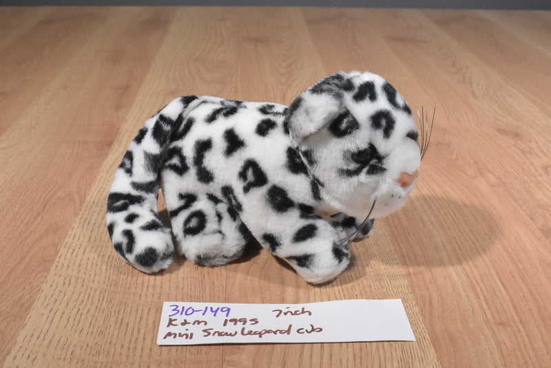 K & M Snow Leopard Cub 1995 Plush