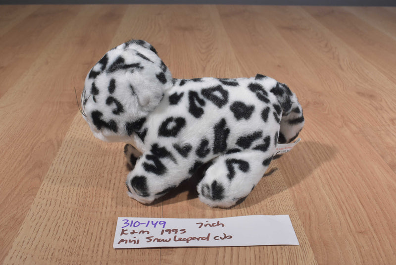 K & M Snow Leopard Cub 1995 Plush