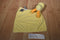 Carter's Yellow Duckling Rattle 2013 Security Blanket