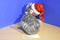 Dan Dee Grey Tabby Cat Santa Hat Plush