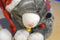 Dan Dee Grey Tabby Cat Santa Hat Plush