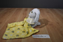 Little Beginnings White Bunny With Spots Plush Security Blanket