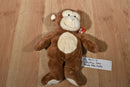 Ty Pluffies Dangles Monkey 2002 Beanbag Plush