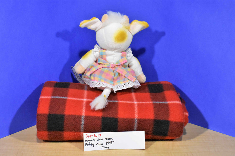 Enesco Mary's Moo Moos Patty Cow 1998 Beanbag Plush
